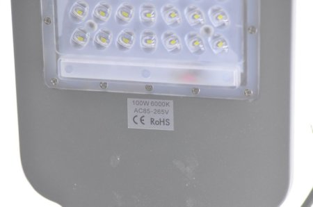 (image for) 100 Watt Slim LED Road Street Pole Light Outdoor Yard Industrial Lamp light IP67