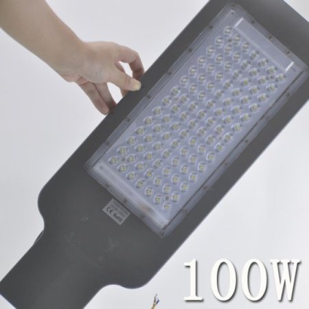 (image for) 100 Watt Slim LED Road Street Pole Light Outdoor Yard Industrial Lamp light IP67
