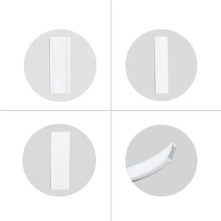 (image for) 1M/5M/10M/20M Pack of T0515 LED Neon Light Housing Kit with End Caps and Mounting Clips, Flexible Neon Channel Fit for 12mm Wide LED Strip Lights