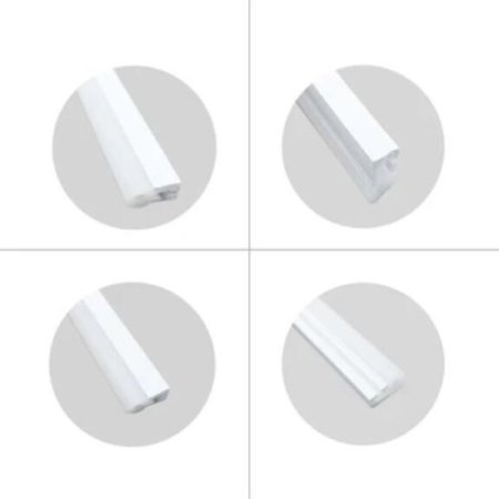 (image for) 1M/5M/10M/20M Pack of T1225 LED Neon Light Housing Kit with End Caps and Mounting Clips, Flexible Neon Channel Fit for 12mm Wide LED Strip Lights