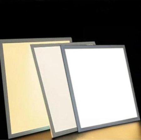(image for) 5 PACK 2'x2' - 600*600 (mm) LED Flat Panel LED Drop Ceiling Lights, 40W 3600 LM, 3000K/4000K/6500K Changeable and Dimmable Recessed Troffer Light Fixture for Office/Garage/Basement