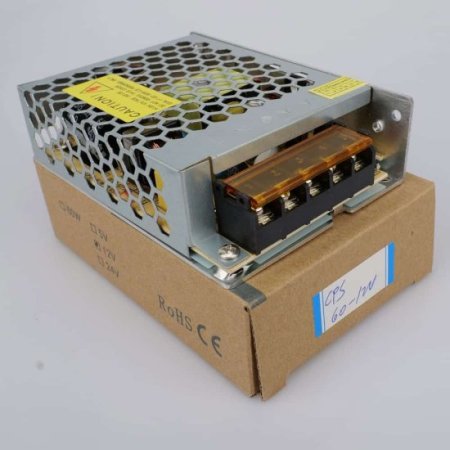 (image for) 12V 5A LED POWER SUPPLIES 60 WATT LED POWER SUPPLY FOR LED STRIPS LED LIGHTING