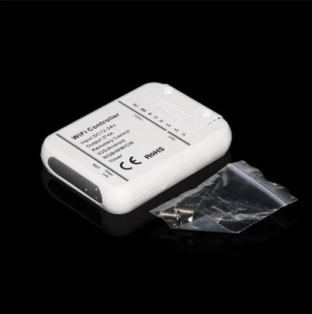 (image for) 12V-24V DC 5in1 WiFi LED Controller Compatible with Alexa Google Home Magic Home Smart APP Control for Monochrome RGB RGBW WW+CW RGBCCT LED Strip