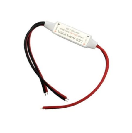 (image for) Mini LED Amplifier Controller for Single Color 5050 2835 LED Flexible Strip Light Max 144W Signal Amplifier