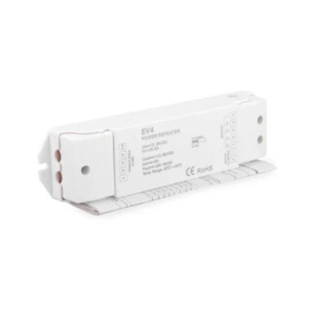 (image for) EV4 RGBW RGBWW Amplifier 4 Channel 12V-36V Signal Repeater