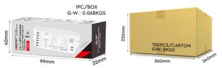 (image for) MiBOXER FUT043+ 3 in 1 LED Controller (2.4GHz)