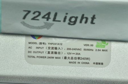 (image for) 240 Watt LED Power Supply 12V 20A LED Power Supplies AC 200 - 240V For LED Strips LED Light