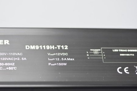 (image for) Dimmable 12V 12.5A 150W Output LED Power Supply 40-240V Dimming Adjustable LED Power Supplies For LED Strips LED Light