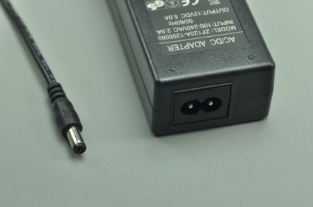 (image for) 12V 5A Adapter Power Supply 60 Watt LED Power Supplies UL Certification For LED Strips LED Lighting