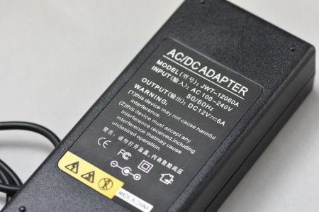 (image for) 12V 6A Adapter Power Supply DC To AC 72 Watt LED Power Supplies For LED Strips LED Light