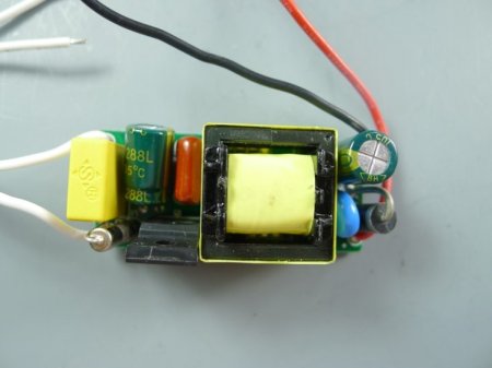 (image for) 10-18x1W LED Power Supply AC 85-265V Input DC 36V-68V Output 300mA Bare Board LED Driver For LED Bulbs