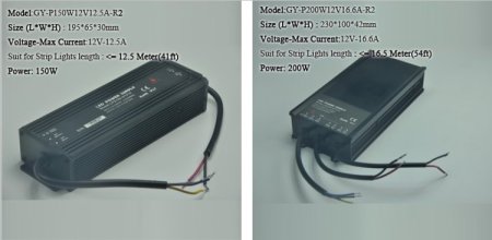 (image for) 12V LED Waterproof Power Supply 20W 35W 60W 75W 100W LED Power Supplies Waterproof IP67 For LED Strips LED Lighting