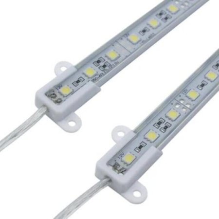 (image for) 5-Pack 1.67ft/50cm DC 12V 7.2Watt SMD5050-30 Waterproof Aluminum Shell LED Rigid Light Bar