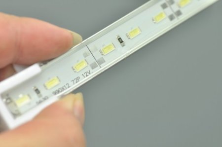 (image for) 1meter 12V Waterproof 39.4 inch 5630 5050 Rigid LED Strips Bar Aluminium Profile Rigid Strip Light