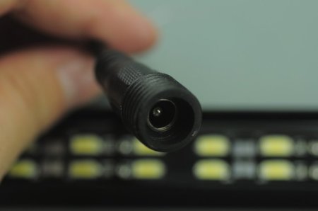 (image for) Black 0.5Meter Double Row Waterproof LED Strip Bar 20inch 5630 Rigid LED Strip 12V With DC connector 72LEDs/M