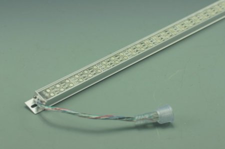 (image for) Double Row 1Meter 39.3inch 12V Superbright Waterproof 5050 RGB Color Changing LED Rigid Strip Bar 144LEDs