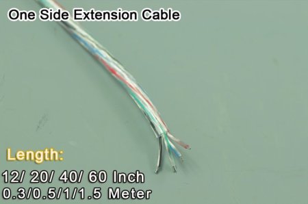 (image for) Double Row 1Meter 39.3inch 12V Superbright Waterproof 5050 RGB Color Changing LED Rigid Strip Bar 144LEDs