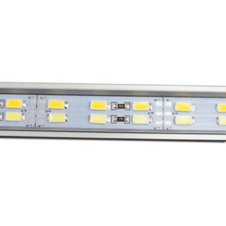 (image for) 5 / 10 Pack SMD5630 Double Row Rigid LED Strip lighting 120LEDs per Meter with U Aluminum Shell