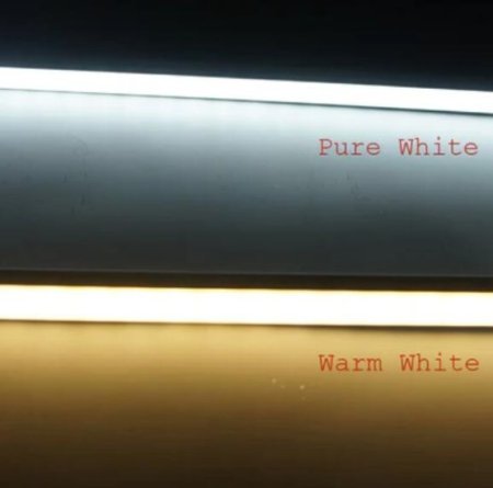 (image for) 5 / 10 Pack 12V DC LED Surface Linear Profile LED Light Strip in Aluminum Profile with Cover for Under Cabinet Lighting
