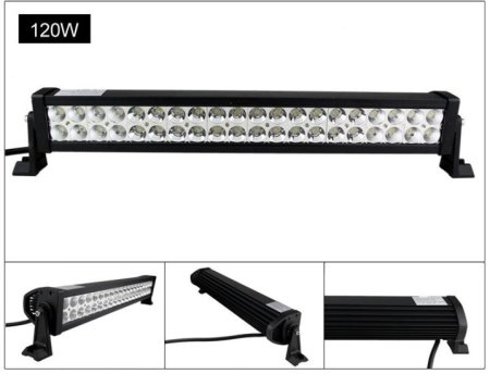(image for) 120W Off Road LED Light Bar Double Row 40*3W CREE LED Work Light For Car Driving