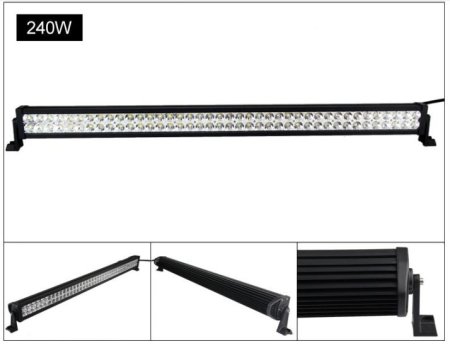 (image for) 240W Off Road LED Light Bar Double Row 80*3W CREE LED Work Light For Car Driving