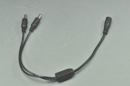 (image for) Compact Power Supply to Splitter Cable LED Light Power Splitter DC 1 to 2 3 4 5 6 8 Adapter