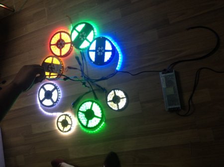 (image for) Compact Power Supply to Splitter Cable LED Light Power Splitter DC 1 to 2 3 4 5 6 8 Adapter