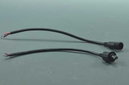 (image for) Waterproof Power DC Connector for LED Strip Power DC Female Male Extension DC Cable