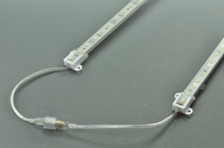 (image for) LED Strip Waterproof DC Connector Female and Male 5.5mm x 2.1mm(2.5mm) For strip light power supply connect Transparent