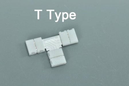 (image for) LED Strip 90 Degree Turn 10mm 8mm 2Pin "L" type Connecter for 3528 5050 Single Color Strip light Connect
