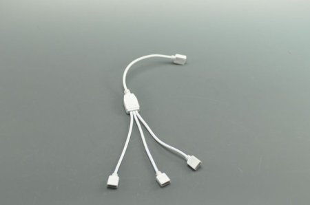 (image for) RGB Splitter Cable 1 to 2 3 4 5 6Female Strip Connector for LED 5050 3528 RGB Strip 35CM(13.78Inch)
