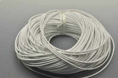 (image for) Wholesale White Jacketed LED Extension Cable Wire Cord 2Pin Line Free Cutting 1M - 100M (3.28foot - 328foot) 22AWG for led strips single color 3528 5050 Strip Lighting