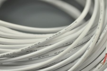 (image for) Wholesale White Jacketed LED Extension Cable Wire Cord 2Pin Line Free Cutting 1M - 100M (3.28foot - 328foot) 22AWG for led strips single color 3528 5050 Strip Lighting