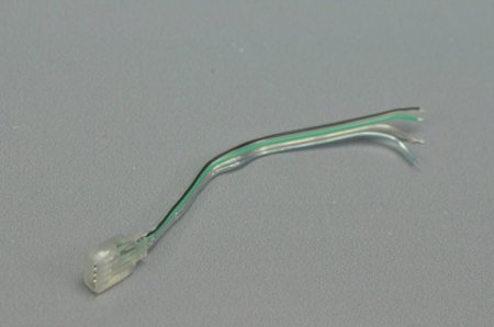 (image for) Transparent 4Pin RGB Strip Connect Female Connector Cable for 5050 3528 5630 RGB LED light Strip