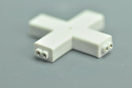 (image for) LED Single Color 2pin "L" "T" ''+" Type Connector For LED Single Color Strip connector to 90 180 360 degrees Both for 5050 3528 Single Color Strip