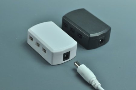 (image for) LED Junction Box 3Pin 6Pin LED Adapter Junction Box With DC Adapter L804