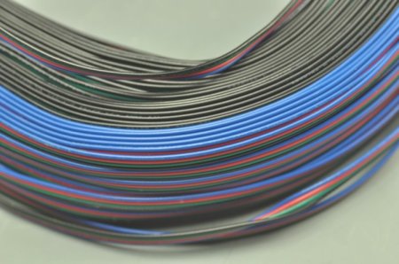 (image for) LED RGB Extension Cable wire cord 4Pin Line Free Cutting 1M - 100M (3.28Foot - 328Foot) for led strips multicolor 3528 5050 Strip Lighting