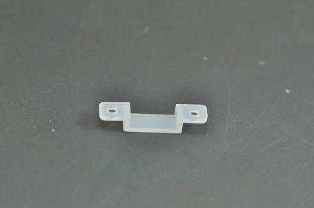 (image for) LED Strip Silicone Tube ends strip Tube cap fixed button for 5050 3528 single color and rgb strip waterproof