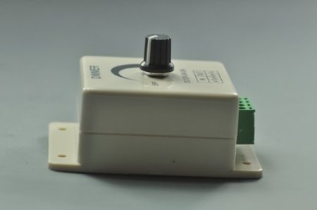 (image for) LED Dimmer Adjustable Brightness Single Color LED Dimmer 12~24V 8A