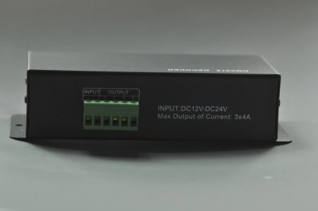 (image for) LED DMX Controller 4 Amp 3 Channel LED Light DMX Decoder