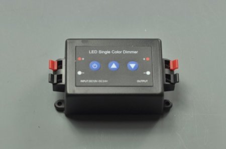(image for) LED Dimmer Single Color With 3 Keys LED Remote Control 12V-24V 8A Black