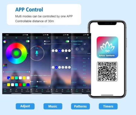 (image for) Hexagon Lights Smart App Control RGB Hexagon LED Lights for Wall or Desktop with Music Sync for Gaming Room Streaming Decor