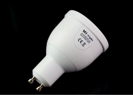 (image for) 85-265V Milight 2.4G Wireless GU10 4W RGBW LED Bulb Lamp RGB+White RGB+Warm White LED Bulb