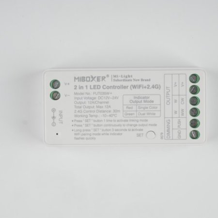 (image for) 12A LED 2 in 1 LED Controller For Single color/Dual White LED Strip