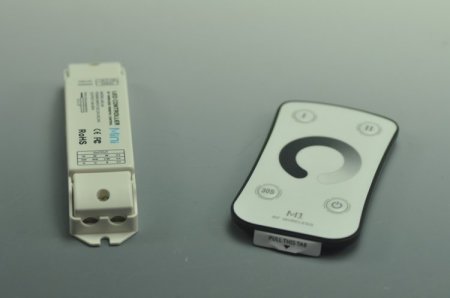 (image for) Led Strip Light MINI RF Single Color LED CONTROLLER Adjust Dimmer With Remote Control