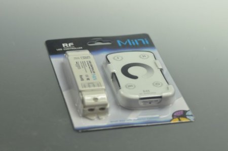 (image for) Led Strip Light MINI RF Single Color LED CONTROLLER Adjust Dimmer With Remote Control