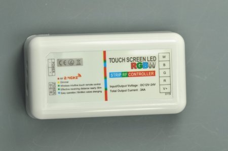 (image for) 2.4G Touch Screen Dimmable LED RGBW Remote Wireless RF Controller For Light Strip
