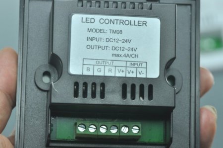 (image for) DC12-24V 3x4A RF Wireless Led Touch Panel RGB Controller For LED Strip Lights