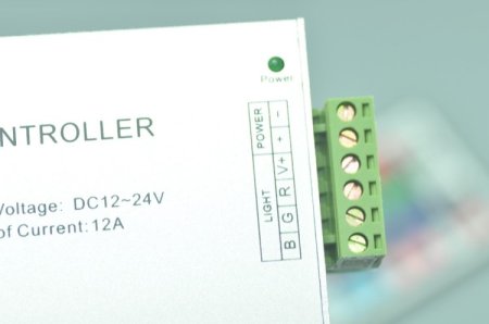 (image for) 44 Keys LED Strip RGB Controller Steel Case For 5050 3528 SMD Flexible Colourful LED Strip Lighting MAX 12A
