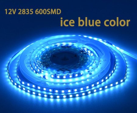 (image for) 12V 2835LED 5MM STRIP LIGHT 120LEDS/METER 12V2835 LOW VOLTAGE HIGH BRIGHTNESS STRIP LIGHT 5M (16.4FT) 600LEDS 2835STRIP LIGHTSS